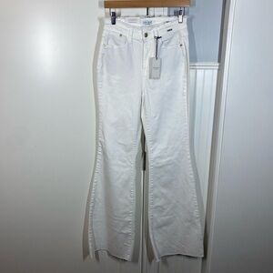 Judy Blue White Flare & Wide Leg Jeans